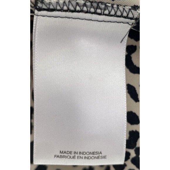 Express Women’s Button Front Cheetah Print Dolman Sleeve Blouse Size XS Boho Ofc - Picture 8 of 11